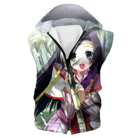 Image of Sword Art Online Watch Hoodies - Pullover Bamboo Grey Hoodie