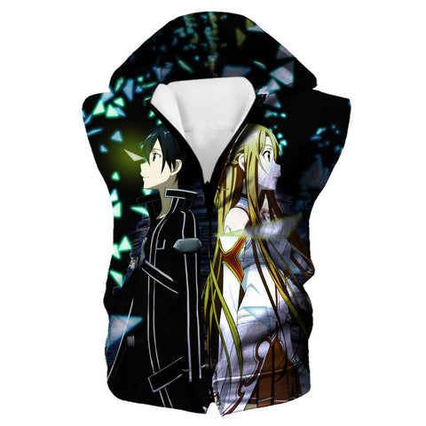 Image of Sword Art Online Hoodies - Pullover Black Hoodie