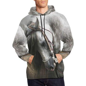 Horse - 3D Hoodie, Zip-Up, Sweatshirt, T-Shirt #3