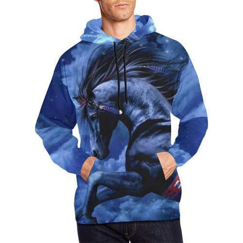 Image of Horse - 3D Hoodie, Zip-Up, Sweatshirt, T-Shirt #4