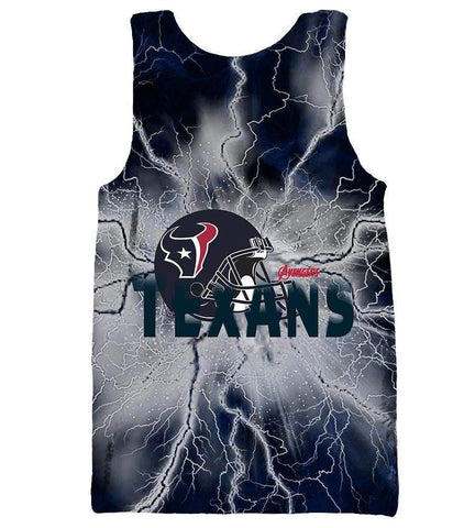 Image of The Avengers Houston Texans Hoodies - Pullover Black Hoodie