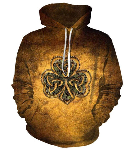 Image of Irish Hoodies - Pullover Yellow Hoodie