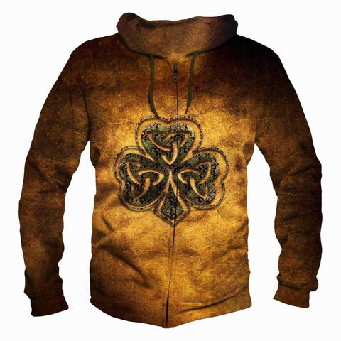 Image of Irish Hoodies - Pullover Yellow Hoodie