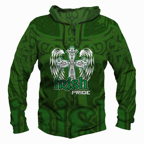 Image of Irish Hoodies - Pullover Green Hoodie