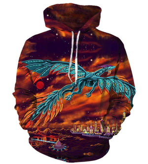 Journey Hoodies - Pullover Yellow Hoodie