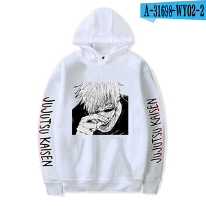Jujutsu Kaisen Gojo Satoru Hoodies Comics Hooded Sweatshirts