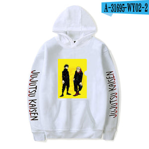 Jujutsu Kaisen Itadori Yuji Fushiguro Megumi Hoodies Comics Hooded Sweatshirts
