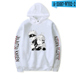 Jujutsu Kaisen Itadori Yuji Gojo Satoru Hoodies Comics Hooded Sweatshirts