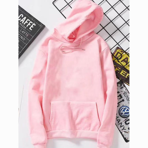 Image of Women's Hoodie Solid Colored Casual Hoodie