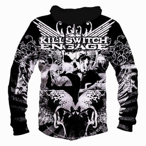 Killswitch Engage Hoodies - Pullover Black Hoodie