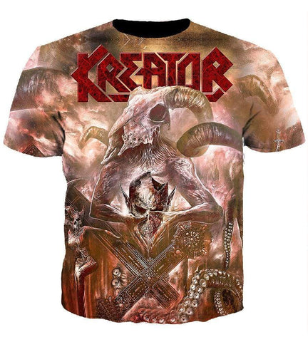 Image of Kreator Hoodies - Pullover Red Hoodie