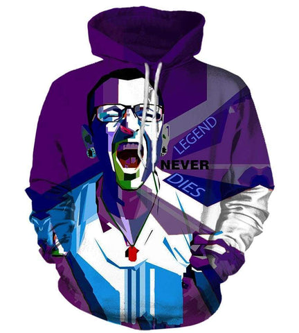 Image of Linkin Park Hoodies - Pullover Purple Hoodie