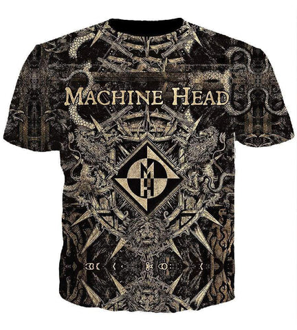 Image of Machine Head Hoodies - Pullover Black Hoodie