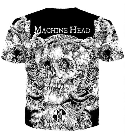 Image of Machine Head Hoodies - Pullover White Hoodie