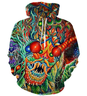 Mastodon Hoodies - Pullover Colorful Hoodie