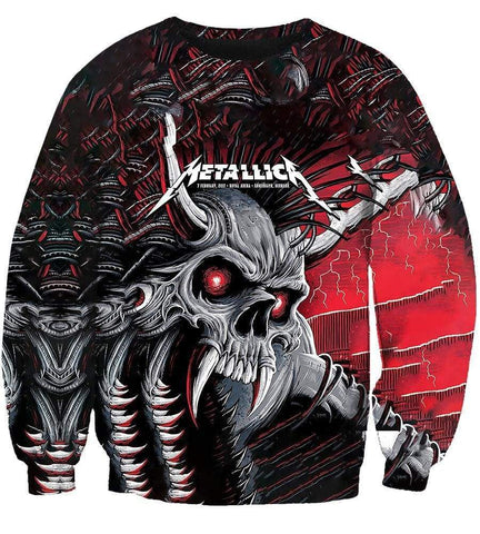 Image of Metallica Hoodies - Pullover Black Hoodie