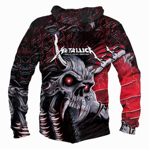 Metallica Hoodies - Pullover Black Hoodie