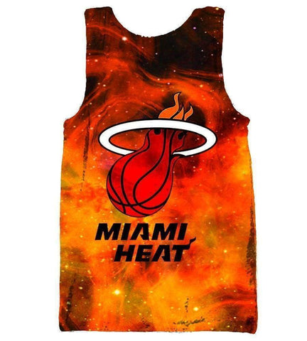 Image of Basketball Miami Heat Hoodies - Pullover Orange Hoodie