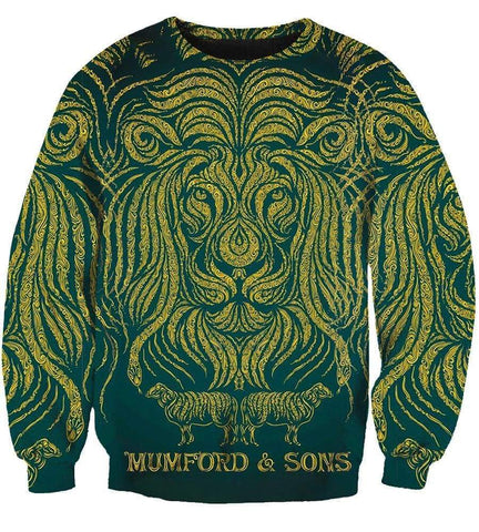 Image of Mumford & Sons Hoodies - Pullover Green Hoodie