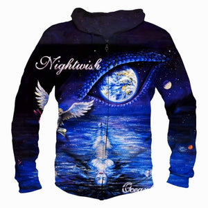 Nightwish Hoodies - Pullover Blue Hoodie