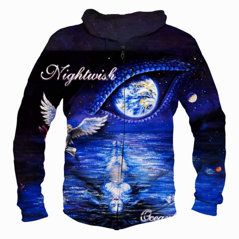 Image of Nightwish Hoodies - Pullover Blue Hoodie