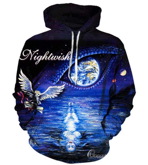 Nightwish Hoodies - Pullover Blue Hoodie