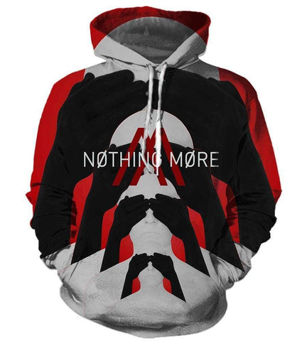 Image of Nothing More Hoodies - Pullover Black Hoodie