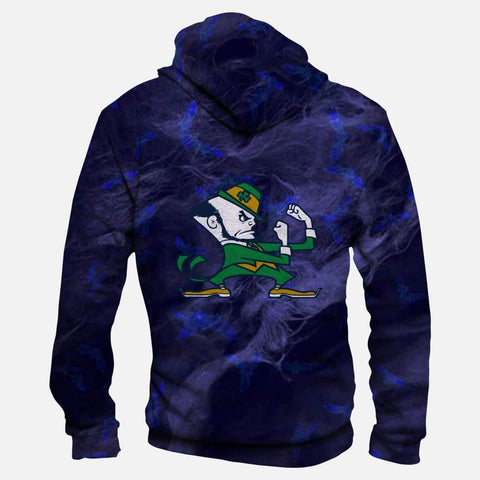 Image of Notre Dame Fighting Irish Hoodies - Pullover Black Hoodie