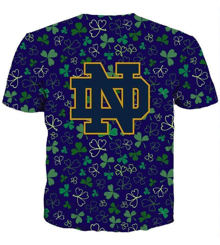 Image of Notre Dame Fighting Irish Hoodies  - Pullover Blue Hoodie