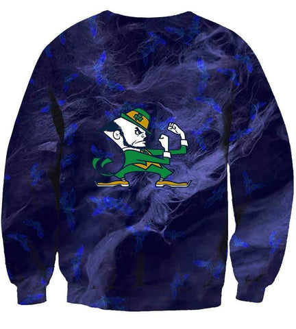 Image of Notre Dame Fighting Irish Hoodies - Pullover Black Hoodie