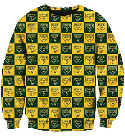 Image of Oakland Athletics Hoodies - Pullover Yellow Hoodie