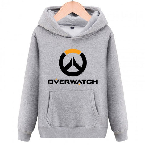 Image of Overwatch Logo Design  Hoodies - Zip Up Black Hoodie