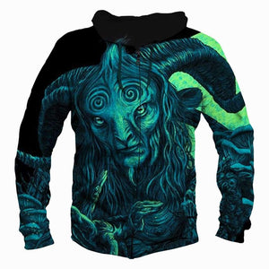 Pan's labyrinth Hoodies - Pullover Black Hoodie