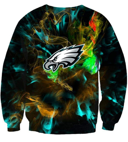 Image of Philadelphia Eagles Hoodies - Pullover Black Hoodie