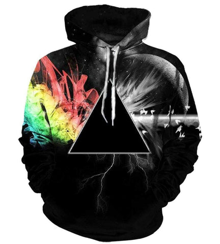 Image of Pink Floyd Hoodies - Pullover Black Hoodie