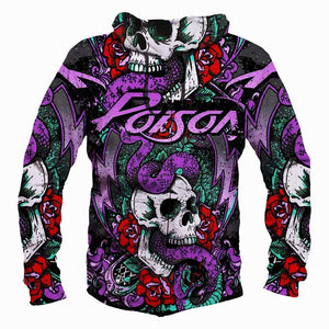 Poison Hoodies - Pullover Purple Hoodie