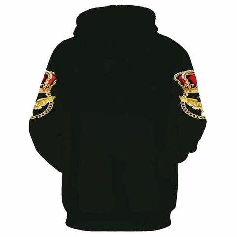 Image of Lion King Crown Bling Hoodie