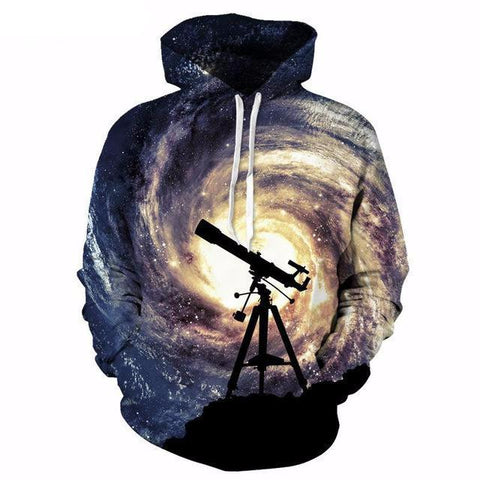 Image of Milky Way Telescope Hoodie