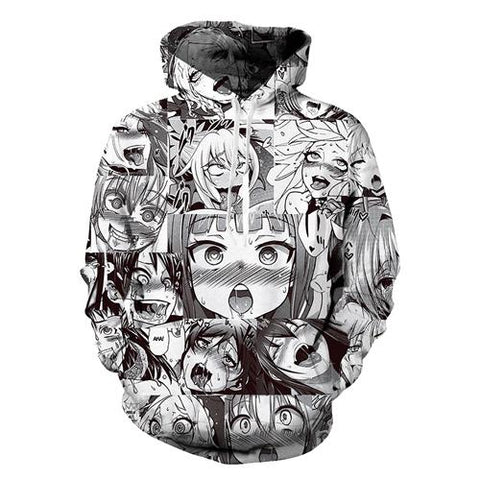 Image of New Autumn Winter Long Sleeve Funny 3D Print Hoodies Pullovers Sweatshirts