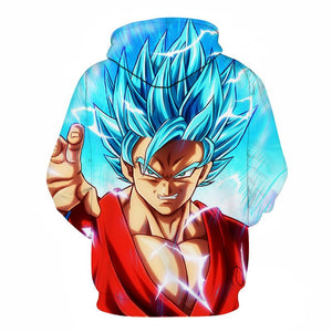 Super Saiyan Blue - Anime Hoodie