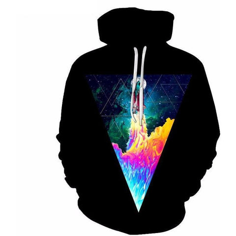 Image of Unisex Space Shuttle Launch Hoodie