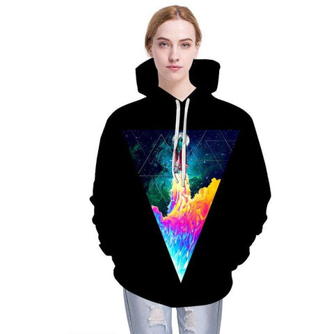 Image of Unisex Space Shuttle Launch Hoodie