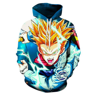 New Dragon Ball 3D Print Pullover Hoodies