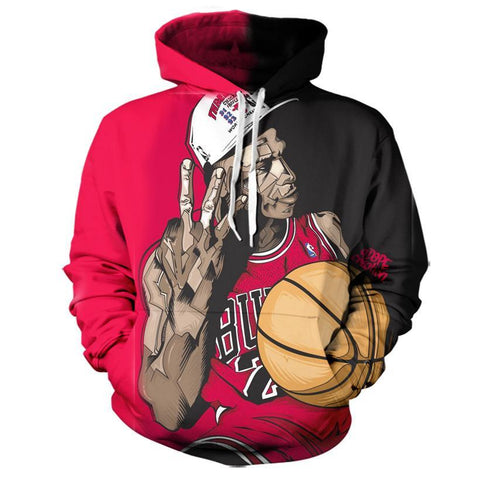 Image of Jordan Painted Hoodie