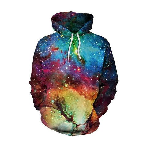 Image of Rainbow Galaxy Hoodie