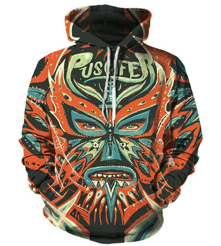 Image of Puscifer Hoodies - Pullover Orange Hoodie