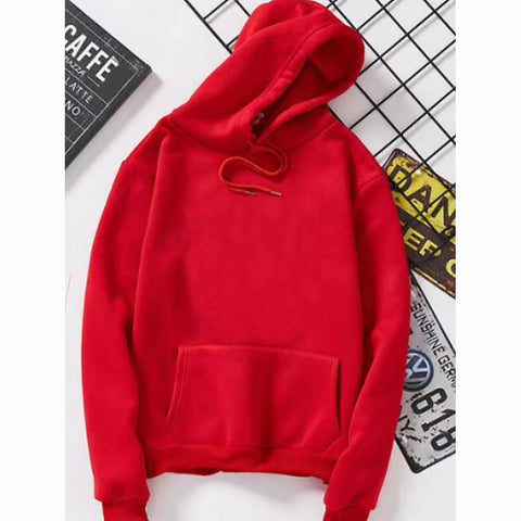 Image of Women's Hoodie Solid Colored Casual Hoodie