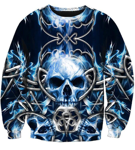 Image of Queensryche Hoodies - Pullover Blue Hoodie