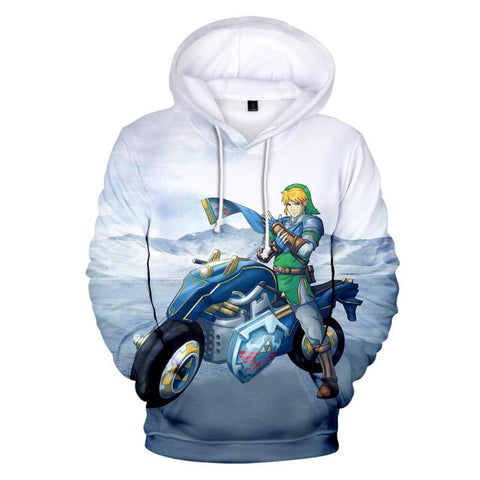 Image of 3D Printed The Legend of Zelda Hoodie Sweatshirts - Hooded Long Sleeve Hip Hop Coats