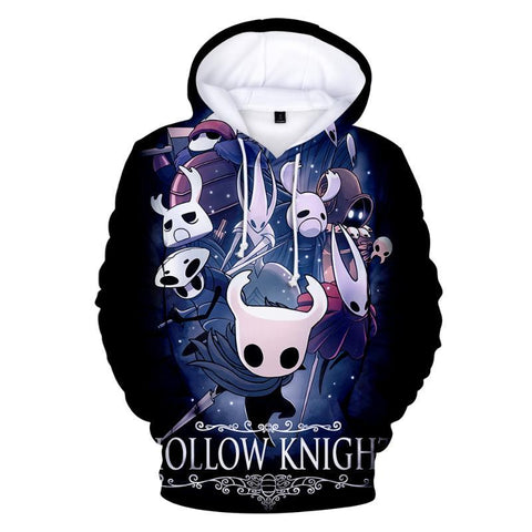 Image of Hollow Knight Hoodie - Anime sweatshirt 3D Printed